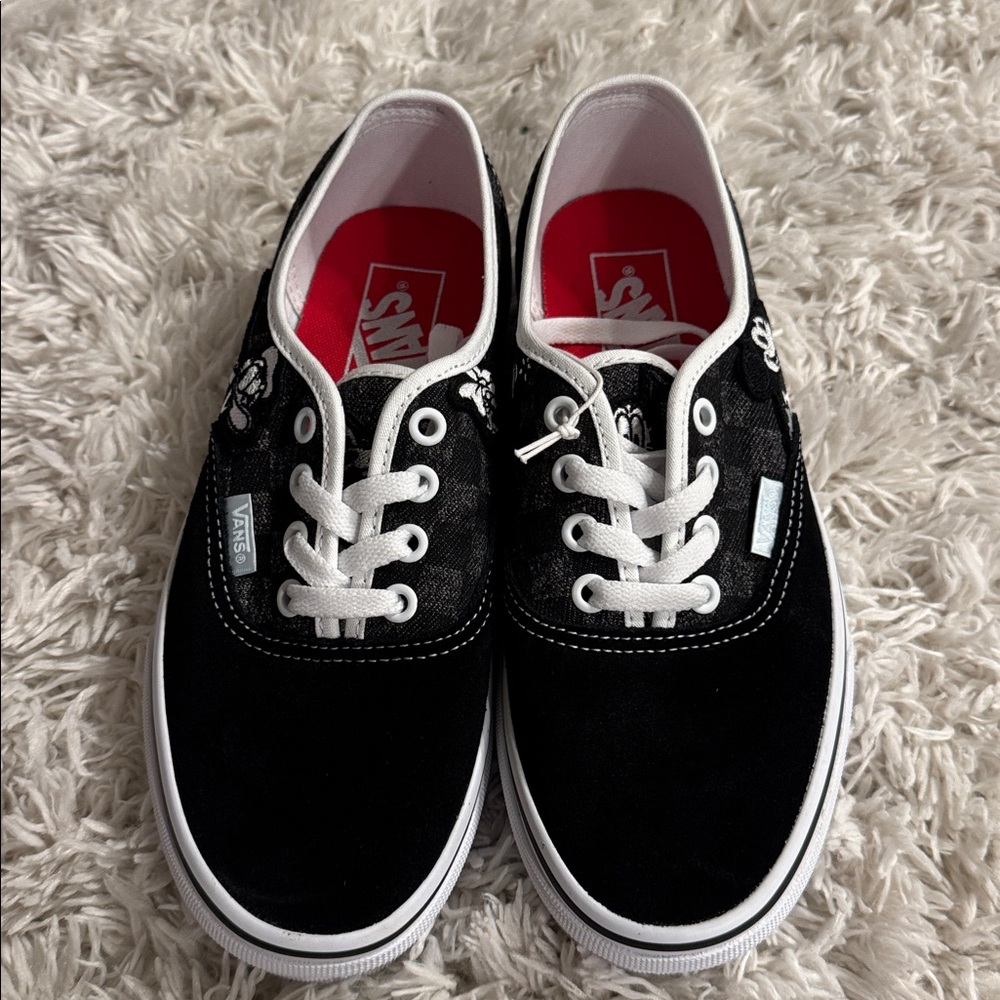 Vans Black and White 100th Anniversary Disney Sneakers - Picture 11 of 15
